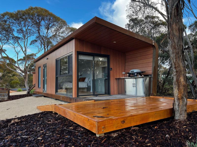 New eco-cabins in Karoonda